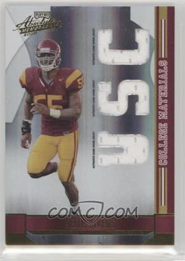 2008 Playoff Absolute Memorabilia - College Materials Die-Cut #10 - Keith Rivers /100