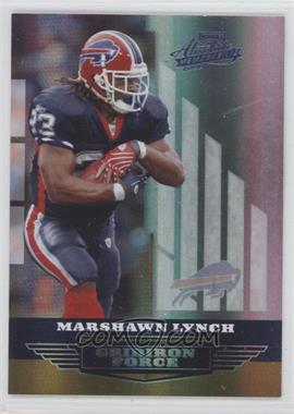 2008 Playoff Absolute Memorabilia - Gridiron Force - Spectrum #GF-13 - Marshawn Lynch /25