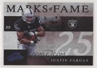 Justin Fargas #/25