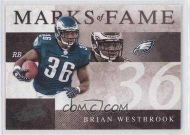 2008 Playoff Absolute Memorabilia - Marks of Fame #MOF-3 - Brian Westbrook /250