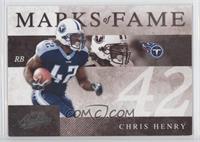 Chris Henry #/250