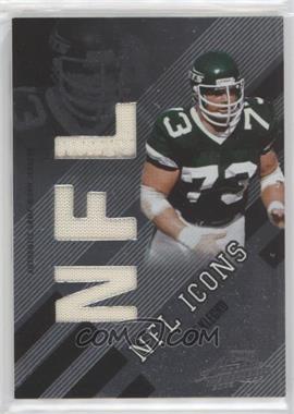 2008 Playoff Absolute Memorabilia - NFL Icons - Die-Cut NFL Materials #NFL-11 - Joe Klecko /50