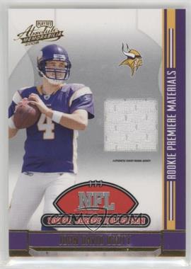 2008 Playoff Absolute Memorabilia - NFL Rookie Jersey Collection #11 - John David Booty