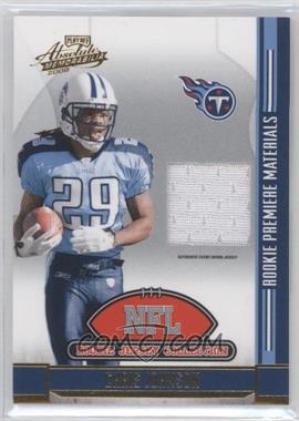 2008 Playoff Absolute Memorabilia - NFL Rookie Jersey Collection #2 - Chris Johnson