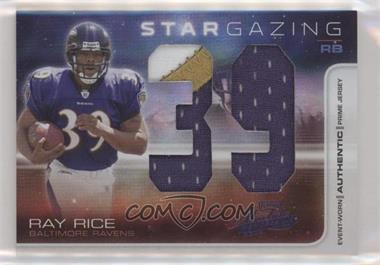 2008 Playoff Absolute Memorabilia - Star Gazing - Jumbo Die-Cut Jersey Number Materials Prime #SG19 - Ray Rice /10