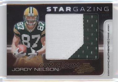 2008 Playoff Absolute Memorabilia - Star Gazing - Jumbo Materials Prime #SG12 - Jordy Nelson /25