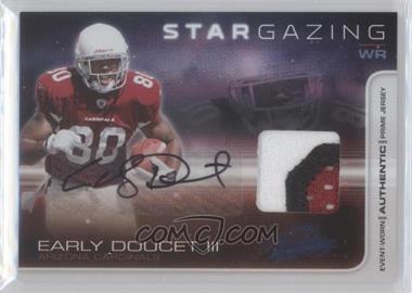 2008 Playoff Absolute Memorabilia - Star Gazing - Materials Prime Signatures #SG29 - Early Doucet III /25