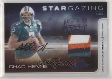 2008 Playoff Absolute Memorabilia - Star Gazing - Materials Prime Signatures #SG33 - Chad Henne /25