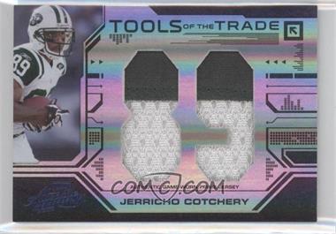 2008 Playoff Absolute Memorabilia - Tools of the Trade - Jumbo Black Die-Cut Jersey Number Materials Prime #TOTT73 - Jerricho Cotchery /10