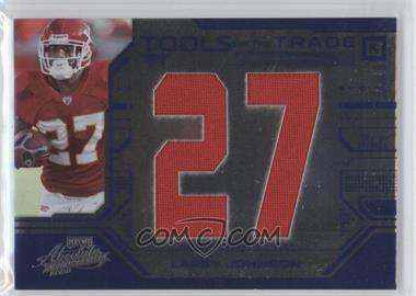 2008 Playoff Absolute Memorabilia - Tools of the Trade - Jumbo Blue Die-Cut Jersey Number Materials #TOTT51 - Larry Johnson /25