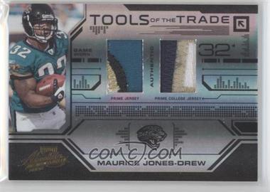 2008 Playoff Absolute Memorabilia - Tools of the Trade - Spectrum Black Double Materials Prime #TOTT57 - Maurice Jones-Drew /50