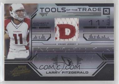 2008 Playoff Absolute Memorabilia - Tools of the Trade - Spectrum Black Materials #TOTT6 - Larry Fitzgerald /13