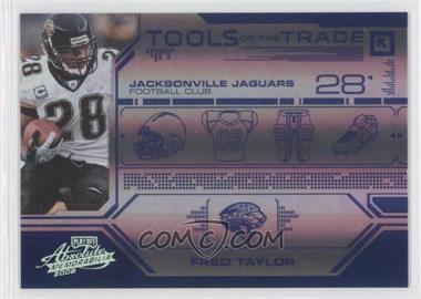 2008 Playoff Absolute Memorabilia - Tools of the Trade - Spectrum Blue #TOTT47 - Fred Taylor /50
