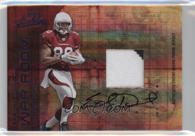 2008 Playoff Absolute Memorabilia - War Room - Materials Prime Signatures #WR-12 - Early Doucet III /25