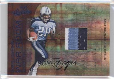 2008 Playoff Absolute Memorabilia - War Room - Materials Prime Signatures #WR-4 - Chris Johnson /25