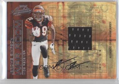 2008 Playoff Absolute Memorabilia - War Room - Materials Signatures #WR-19 - Jerome Simpson /25