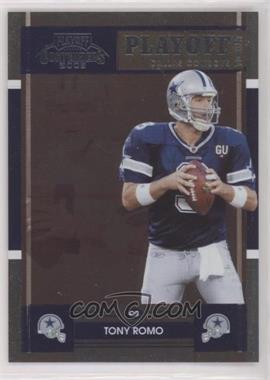 2008 Playoff Contenders - [Base] - Playoff Ticket #27 - Tony Romo /99