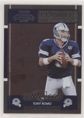 2008 Playoff Contenders - [Base] - Playoff Ticket #27 - Tony Romo /99