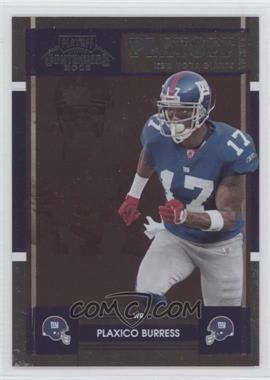 2008 Playoff Contenders - [Base] - Playoff Ticket #65 - Plaxico Burress /99
