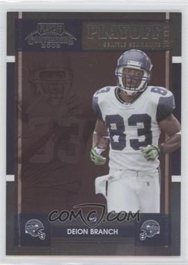 2008 Playoff Contenders - [Base] - Playoff Ticket #87 - Deion Branch /99