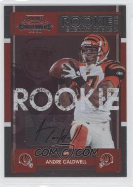 2008 Playoff Contenders - [Base] #104 - Andre Caldwell