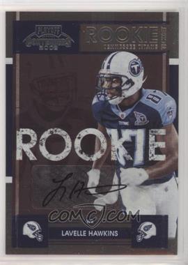 2008 Playoff Contenders - [Base] #167 - Lavelle Hawkins