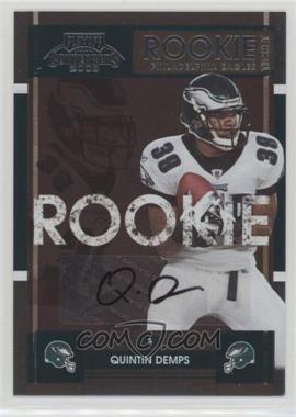 2008 Playoff Contenders - [Base] #217 - Quintin Demps