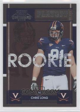 2008 Playoff Contenders - College - Playoff Ticket #4 - Chris Long /99