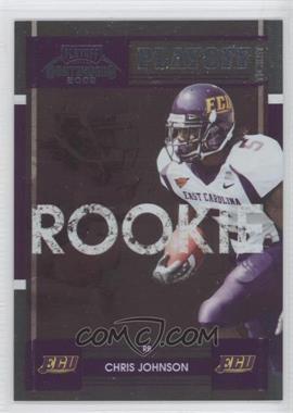 2008 Playoff Contenders - College - Playoff Ticket #5 - Chris Johnson /99