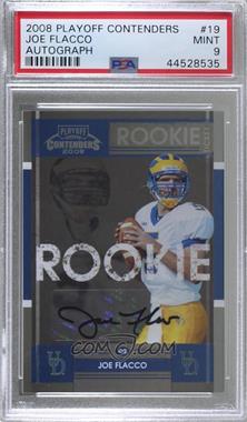 2008 Playoff Contenders - College - Rookie Ticket Signatures #19 - Joe Flacco /25 [PSA 9 MINT]