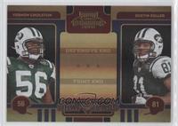 Vernon Gholston, Dustin Keller #/50