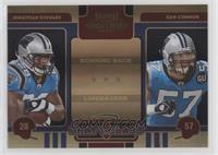 Jonathan Stewart, Dan Connor #/50