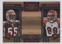 Keith Rivers, Jerome Simpson #/50