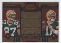 Jordy Nelson, Brian Brohm #/500