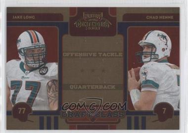 2008 Playoff Contenders - Draft Class #21 - Chad Henne, Jake Long /500