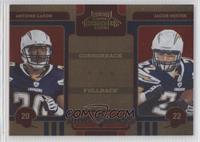 Antoine Cason, Jacob Hester #/500