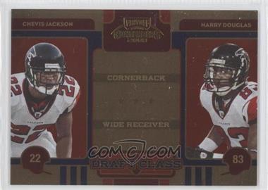 2008 Playoff Contenders - Draft Class #3 - Chevis Jackson, Harry Douglas /500