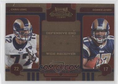 2008 Playoff Contenders - Draft Class #31 - Chris Long, Donnie Avery /500