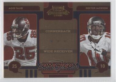 2008 Playoff Contenders - Draft Class #32 - Aqib Talib, Dexter Jackson /500