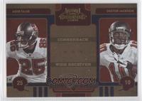 Aqib Talib, Dexter Jackson #/500