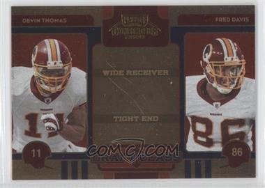 2008 Playoff Contenders - Draft Class #34 - Devin Thomas, Fred Davis /500