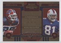 Leodis McKelvin, James Hardy #/500