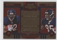 Earl Bennett, Matt Forte #/500