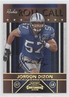 Jordon Dizon #/25