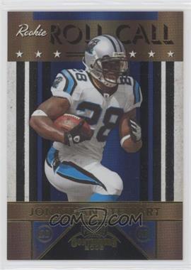 2008 Playoff Contenders - Rookie Roll Call - Black #10 - Jonathan Stewart /50