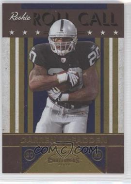 2008 Playoff Contenders - Rookie Roll Call - Gold #26 - Darren McFadden /100