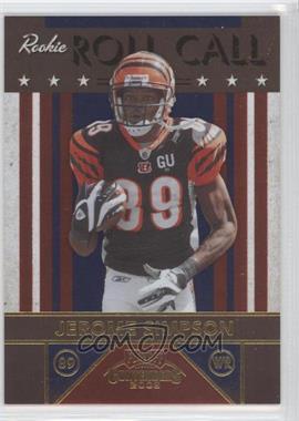 2008 Playoff Contenders - Rookie Roll Call #13 - Jerome Simpson /500