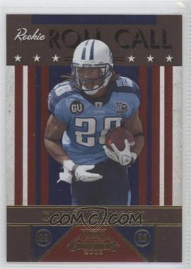 2008 Playoff Contenders - Rookie Roll Call #3 - Chris Johnson /500