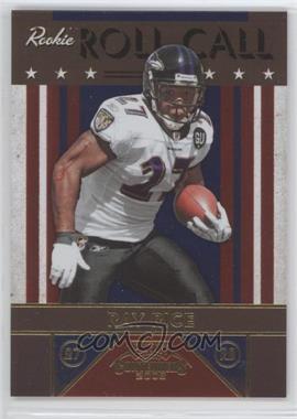 2008 Playoff Contenders - Rookie Roll Call #33 - Ray Rice /500