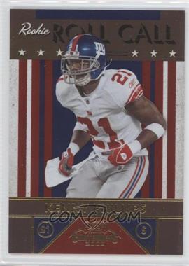 2008 Playoff Contenders - Rookie Roll Call #6 - Kenny Phillips /500